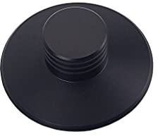 Alnicov Aluminium Record Gewichtsstabilisator,Record Gewichtsklemme,LP Vinyl Plattenspieler Metall Disc Stabilizer Home Audio Plattenspieler für Plattenspieler CD-Player