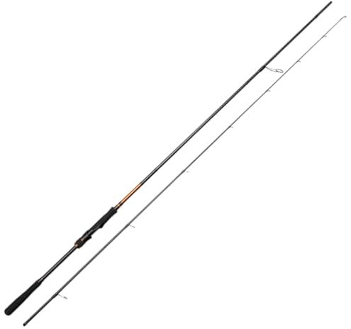 Savage Gear SGS2 Topwater Spinnrute, Angelruten, Spinnruten, Raubfisch, Hecht, Barsch, Forelle, Zander, Unisex, Schwarz, 2.30m | 7-25g