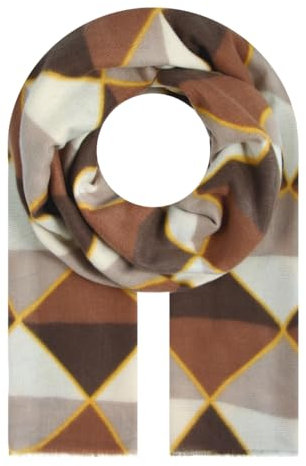 Majea Damenschal Winterschal Strickschal Damen Schal (880043) (braun 1)