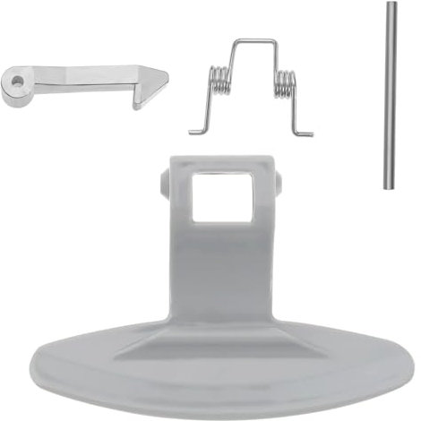 Ensemble Crochet de Porte pour Accessoires de Lave-linge Poignée de Porte avec Boulon et Ressort Compatible avec LG Lave-tambour Kit de Boucle Poignée de Porte
