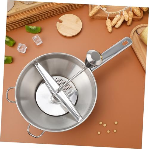 Zerodeko 1pezzi Pressa Manuale Acciaio Inossidabile per Patate e Verdure Utensile da Cucina per Purè Freschi e Veloce per Casa e Outdoor