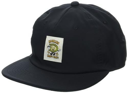 Dickies Herren Sportliche Kappe Verschluss, Schwarz, Einheitsgröße