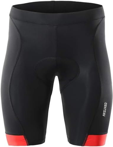 BEAUIY Radhose, Herren, Radhose, Sommer, kurze Radhose mit Polster, atmungsaktive Kompressions-Radhose, Rennrad für Fahrrad-Shorts