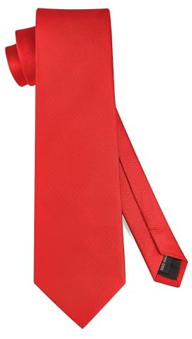 HISDERN Krawatten für Herren Einfarbig Klassische Krawatte Herren Formelle Elegante Business Schlipse für Hochzeit Party Büro Krawatte 8.5cm