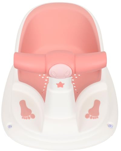 Holibanna Babysitz Für Rutschfester Babybadesitz Mit Rückenlehne Für Sicheres Baden Für Neugeborene Und Kleinkinder Duschen Und Geburtstagsgeschenke