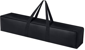 Amagogo Große Reisetasche, wasserabweisend, mit Reißverschluss, Aufbewahrung von Camping- und Sportgeräten, Lange Gepäcktasche für Zeltstangen