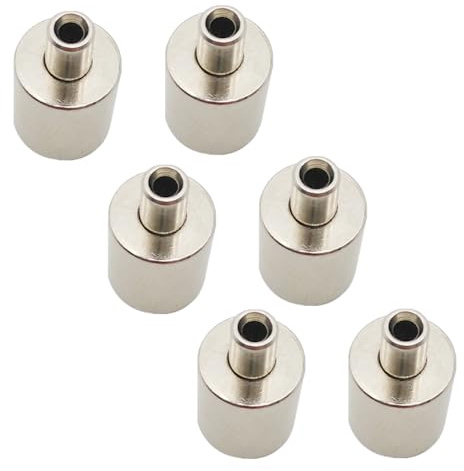 6-Pack 1/16 Stainless Steel Wire Rope Clamps - Adjustable Quick Release One-Way Lock Stoppers for Cable Railings, Decking, Pendant Lights, Curtains & Picture Hanging