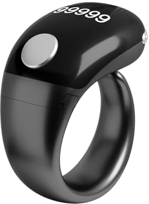 Smart Ring - Bracciale Intelligente LCD Con Dimensioni Regolabili, Monitoraggio Della Salute 24 Ore Su 24, 7 Giorni Su 7, Contapassi E Rilevatore Di Attività, Anello Multimodale, Braccialetto Ricarica