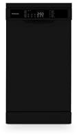 Montpellier MDWD1064K Black Slimline Freestanding Dishwasher