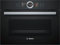 Bosch CSG656RB7 Serie 8 Smarter Einbau-Kompaktdampfbackofen, 45x60 cm, 1L Wassertank, Made in Germany, EcoClean Direct Plus Reinigungshilfe,Bosch Assist Backeinstellung auf Knopfdruck,TFT-Touchdisplay