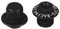 JFG RACING Lot de 2 Bouchon Retroviseur Moto M10,M10 x 1,25 Cache Retroviseur Moto Bouchons de Rétroviseur Filetés Aluminium Vis Retroviseur Moto