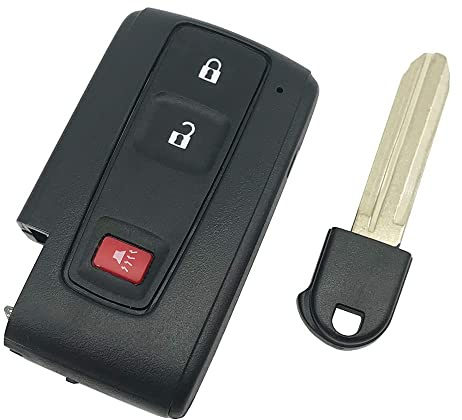 Horande Replacement Key Fob Cover Case fit for 2004-2009 Toyota Prius Keyless Entry Key Fob Shell