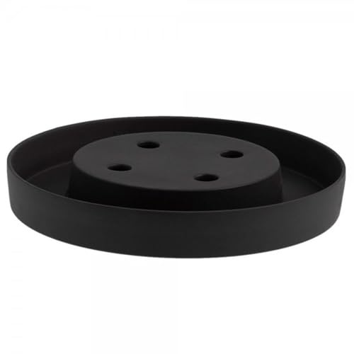Storefactory VALLTORP XL Glossy Black Candlestick
