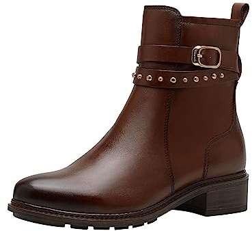 Tamaris Damen 1-25052-41 Stiefelette Stiefelette, COGNAC, 36