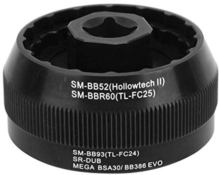 KIMISS ZTTO Bike 5, für BB9000 BBR60 BSA30 FSA386 Sram Dub T47 in 1 Multifunktions-12-Kerben-Innenlagerschalenwerkzeug BBT1lila