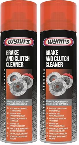 Wynn's Car Brake & Clutch Cleaner Spray For Cleaning and Degreasing Mechanical Parts 500ml (Pack of 2)