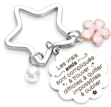 Cadeau Meilleure Amie Cadeau Amie Porte Clef Amie Cadeau Pour Une Amie Cadeau Amie Femme Cadeau Meilleure Amie Femme Porte - Clés Amitié Idée Cadeau Meilleure Amie Original Anniversaire Femme Homme