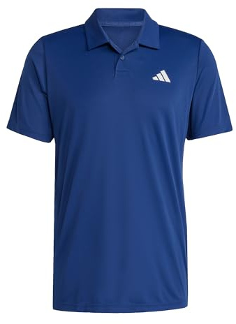 adidas Men's Club Tennis Climacool Polo Shirt, Dark Blue, XXL