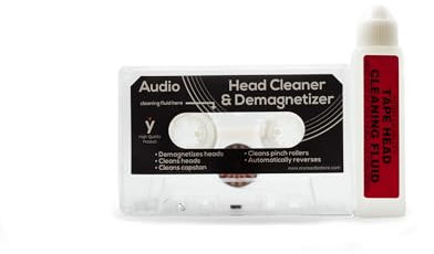My Needle Store KC-02 – Nettoyeur de tête et démagnétiseur pour cassette audio, type humide