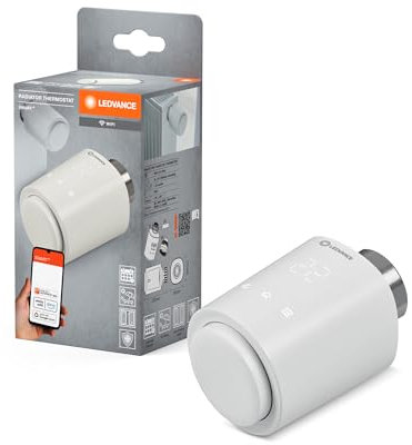 LEDVANCE SMART+ Termostato per radiatori WIFI, IP20, plastica, bianco