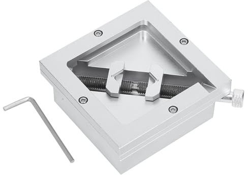 BGA Reballing Station HT - 90 90x90, kit de soldadura de plantilla diagonal universal, herramienta de retrabajo de aleación de aluminio para reparación de CPU y teléfonos