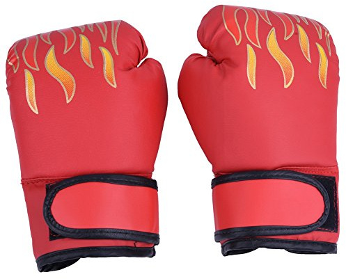 Kinder Boxhandschuhe PU Muay Thai Sparring Trainingshandschuh Kickboxhandschuhe für 7-13 Jahre