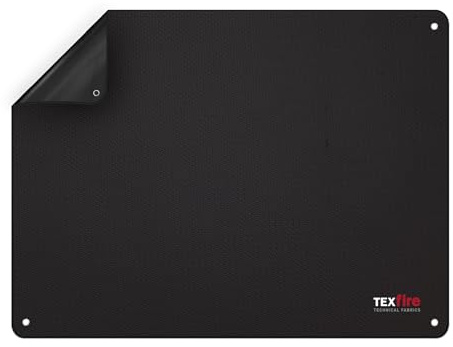 TEXFIRE | Manta ignífuga para Soldadura Weld S2. Soporta 900ºC. Resiste Impactos incandescentes de Soldadura, Corte y Esmerilado.