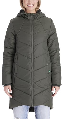 Modern Eternity Maternity Cocoon Puffer Coat w/ 3-in-1 Tech | Harper Khaki