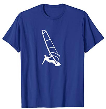 Windsurfen mit Windsurfer und Surfbrett T-Shirt