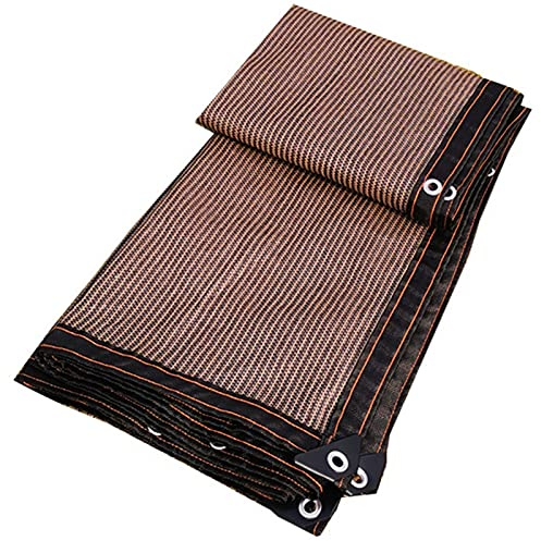 Filet anti chaleur Filet D'ombrage Bache Pour Pergola, 85% Renforce ÉPaissir Voile Ombrage, Filet Coupe-Vent avec Oeillets,pour La Couverture VéGéTale/Serre/Jardin/Pergola(Size: 3x6m/9.84x19.68ft)