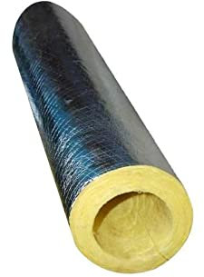 TRGCJGH Insulation Rock Wool Pipe Insulation Pipe, Glass Wool Board Pipe, Boiler Pipe Steam Pipe,3 * 2in