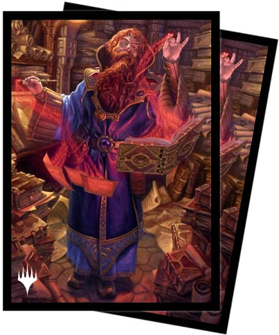 Ultra Pro - MTG Commander Masters 100ct Standard Size Card Sleeves - Commodore Guff Artwork, Matte Finish mit ChromaFusion Technologie, Protect Magic: The Gathering Cards, Karten in Standardgröße