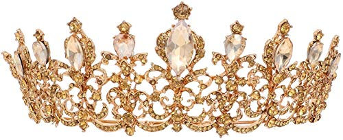 Hochzeit Krone Braut Tiara Strass Kopfschmuck Stirnband Haarschmuck für Mädchen Frauen Braut Festzüge Proms