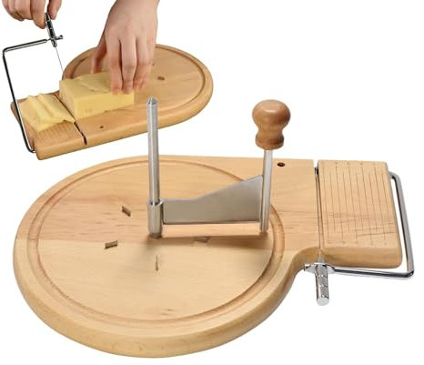 Käseschaber, Käsehobel, Käsewickler Amigo Girolle Käsehobel Mit Griff, Käserad Für Tete De Moine, Girolle & Chocolate - Rostfreier Edelstahl