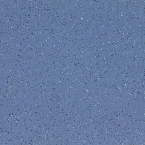 Blue Speckled Effect Anti Slip Contract Commercial Vinyl Flooring for Usage in Kitchen, Garage, & Hospitals with 2.0mm Thickness -1m(3'3) X 2m(6'6)-2m²