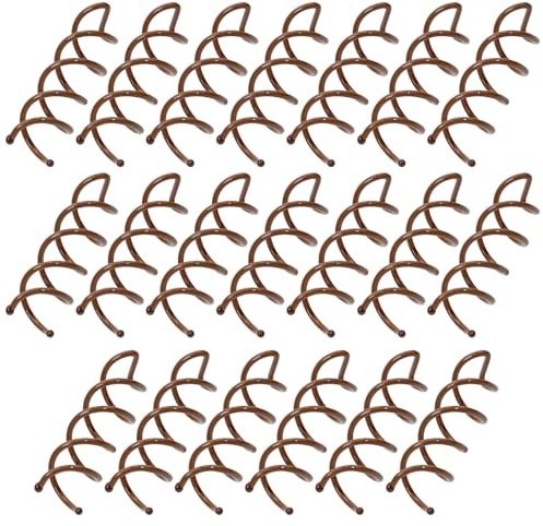 20 horquillas en espiral para el pelo, horquillas para el pelo, horquillas para el pelo, accesorios para el cabello, para diferentes peinados