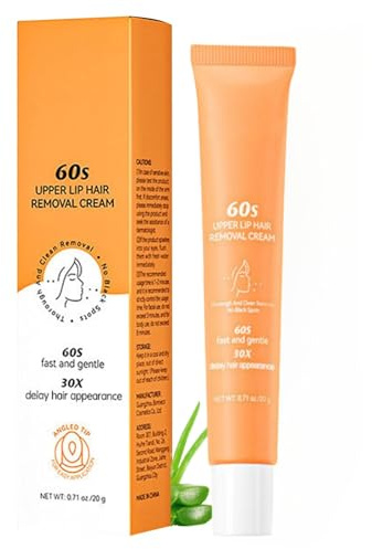 Enthaarungscreme,2025 Neue Haarentfernungscreme,Hair Removal Cream Geeignet Für Intimbereich,Gesicht,Oberlippe,& Augenbrauen,Sanfte Haarentfernung Für Damen,20g