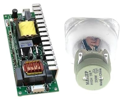 Lámpara de halogenuros metálicos 7R 230W, lámpara de Haz móvil con balasto, Haz de 230 W, 230 W(7R 230w Ballast)