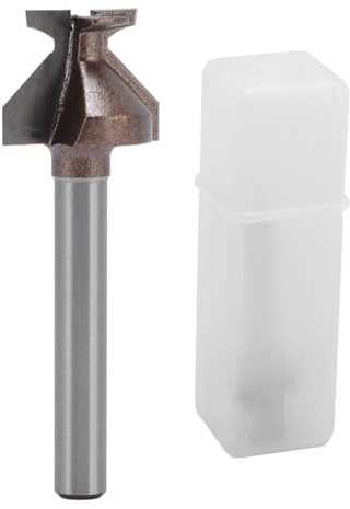 Fafeicy Bogenbiege-Fräser, Nut und Feder, 6 Mm Schaft, Industriequalität R8, für Holzbearbeitung, Schranktürverkleidung, Biegung