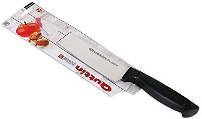 Quttin 47046 Cuchillo Cocina 20 cm, Negro