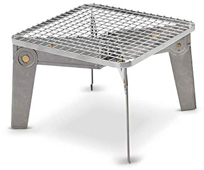 Primus | Aeril Campfire Grill | Lightweight, Portable Stainless Steel Open Fire Grill (Small), Silver (P-741340)