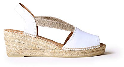 TONI PONS TEIDE-P -Espadrille compensée Femme en Cuir.