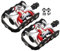 Wellgo WPD 998 Pedale Trekking MTB Klickpedale Pedal Paar Shimano SPD Kompatibel