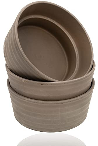 B2S BACK2SEASON Tontöpfe 3 Stück ohne Loch Blumentopf D=18 cm Made in Germany Terrakotta 3er Set