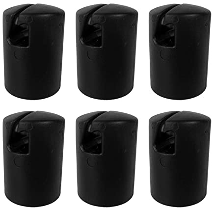 Perfeclan Trampolin Endkappen, Trampolinkappen Pfostenkappen, Sicherheitsrandabdeckung Trampolin Ersatzteile 32mm/25mm für Trampolin Netzpfosten,