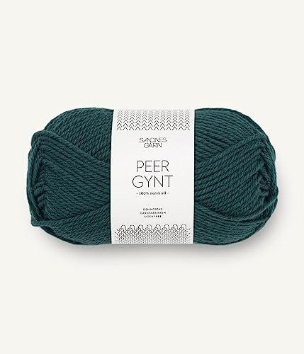 Sandnes Garn Peer Gynt ca. 91 m col. 7281 dyp petrol 50 g