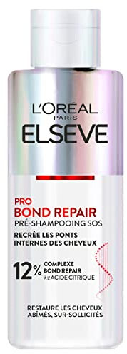 L'Oréal Paris - Pré-Shampooing Réparateur SOS pour Cheveux Abîmés & Sur-Sollicités - Complexe à l'Acide Citrique - Protocole de Soin Capillaire - Elseve Pro Bond Repair - 200 ml