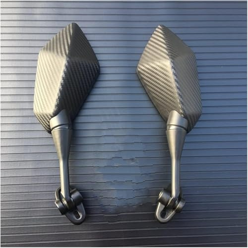 Spiegel Hinten Für Für YZF R1 R6 R25 R125 R3 R1S R1M FZ6R Spiegel Motorrad Roller Rückspiegel Carbon Look Rückspiegel