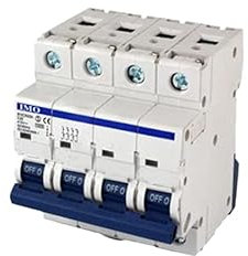 Disjoncteur 3P + N, courbe C, 80A B10C3N80A-L