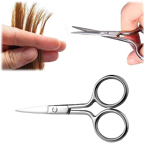 1 Pcs Dual Blade Grooming Tool Set-Grade Stainless Steel Trimmer for Face Trimming, Beard, Nose and Eyebrows